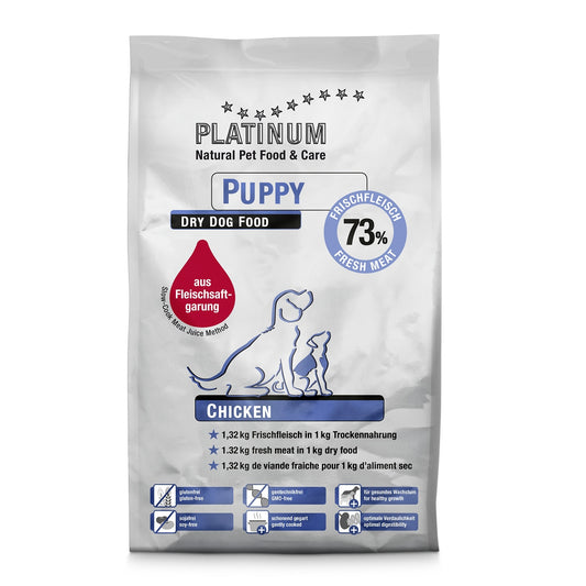 Platinum Puppy Dry Dog Food With Chicken, 5kg