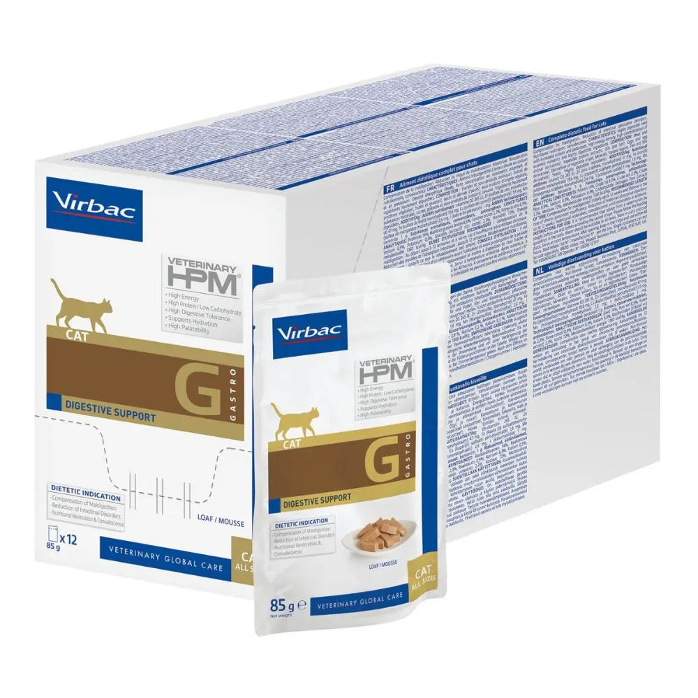 Virbac Cat Digestive Support Loaf Wet Cat Food 85 g