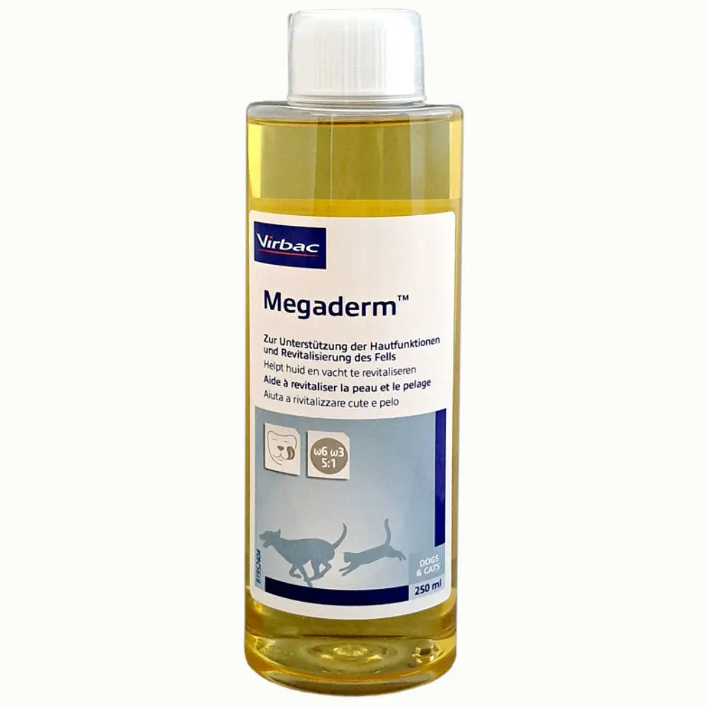 Virbac Megaderm 250 ml Dermatological Complementary Feed