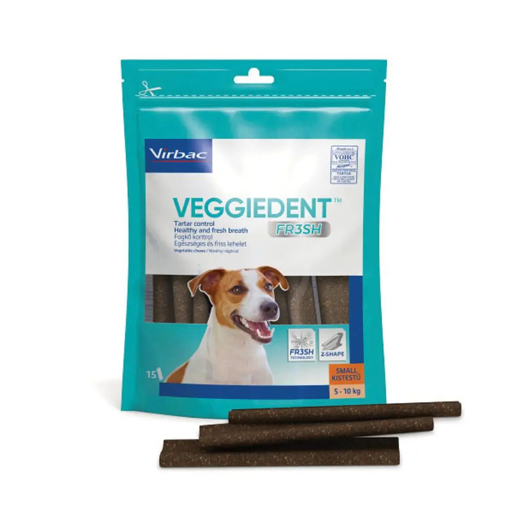 Virbac VeggieDent FR3SH Cet Chew Dog 5-10 kg S N15