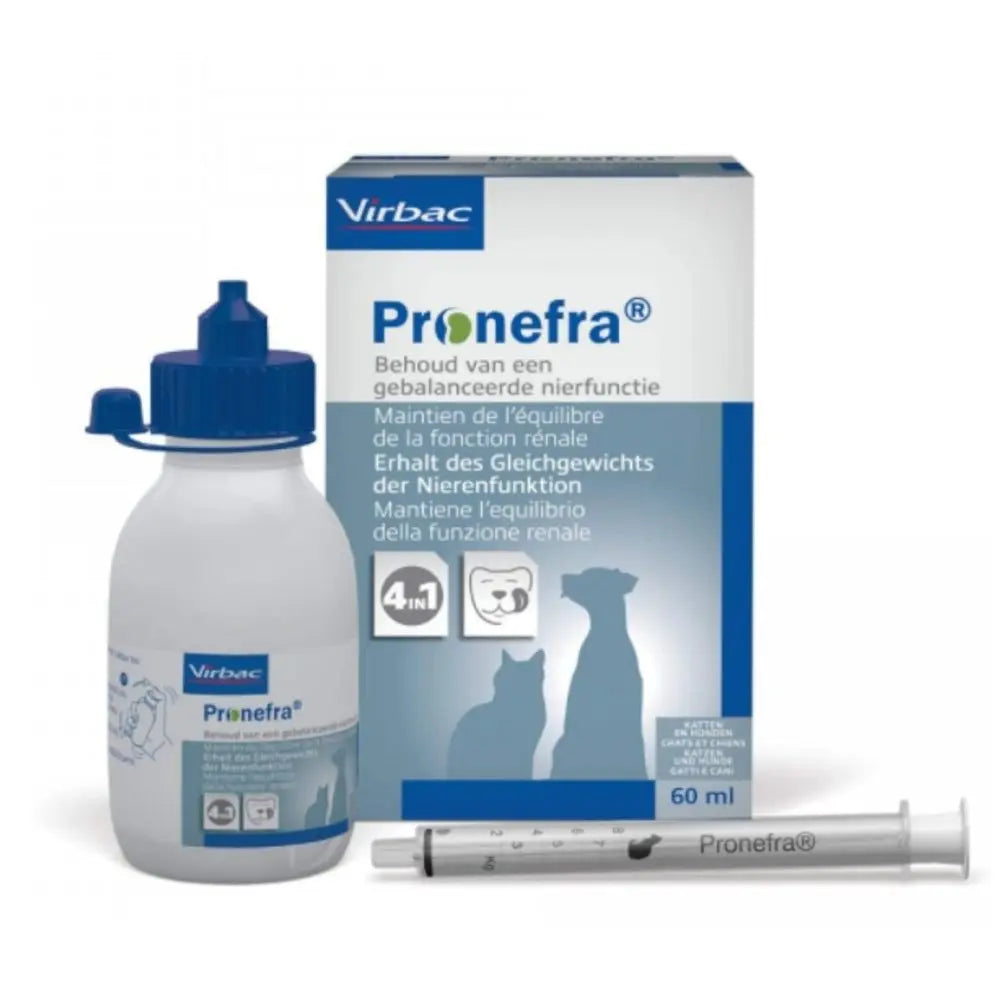 Virbac Pronefra Cat/Dog 60ml Oral Suspension