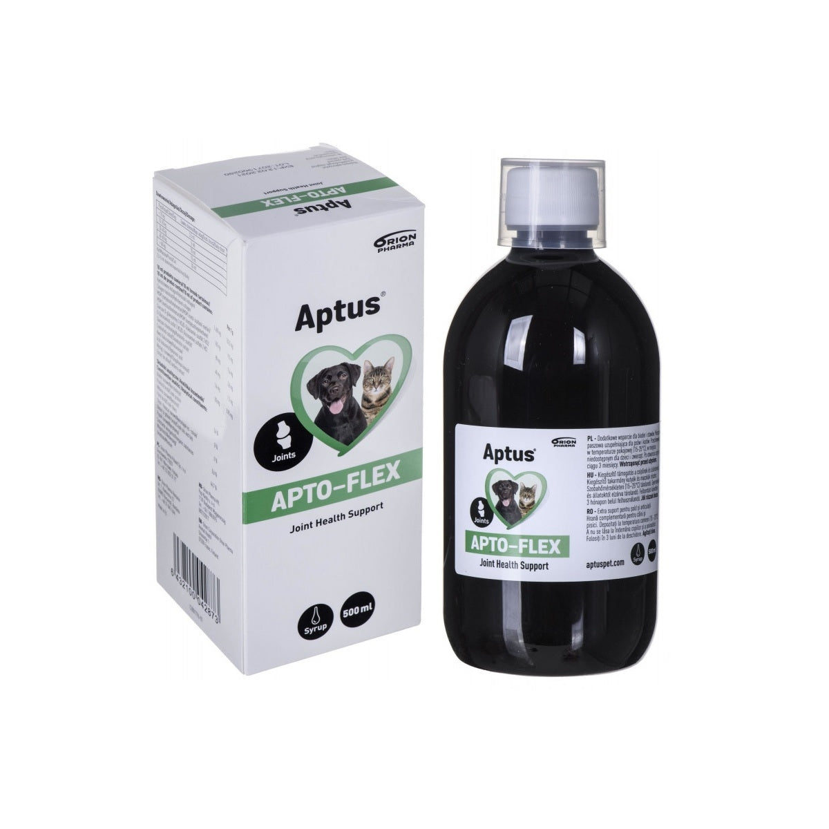 Aptus APTO-FLEX sīrups locītavām kaķiem un suņiem, 500 ml