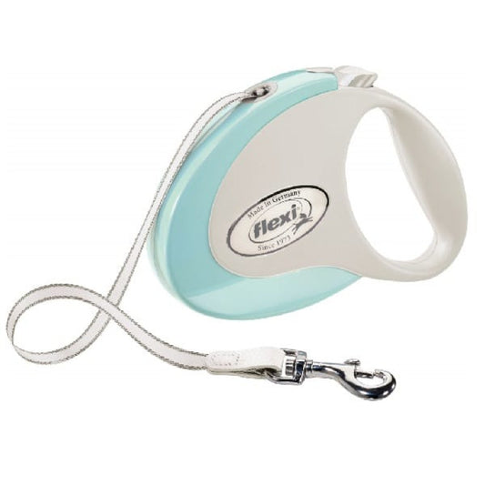 Inerces pavada suņiem – Flexi STYLE, tape leash, S: 3 m, mint