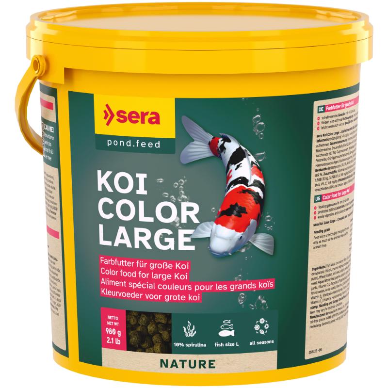 Sera KOI Color Large, Food For Fish 3800ml (930g)