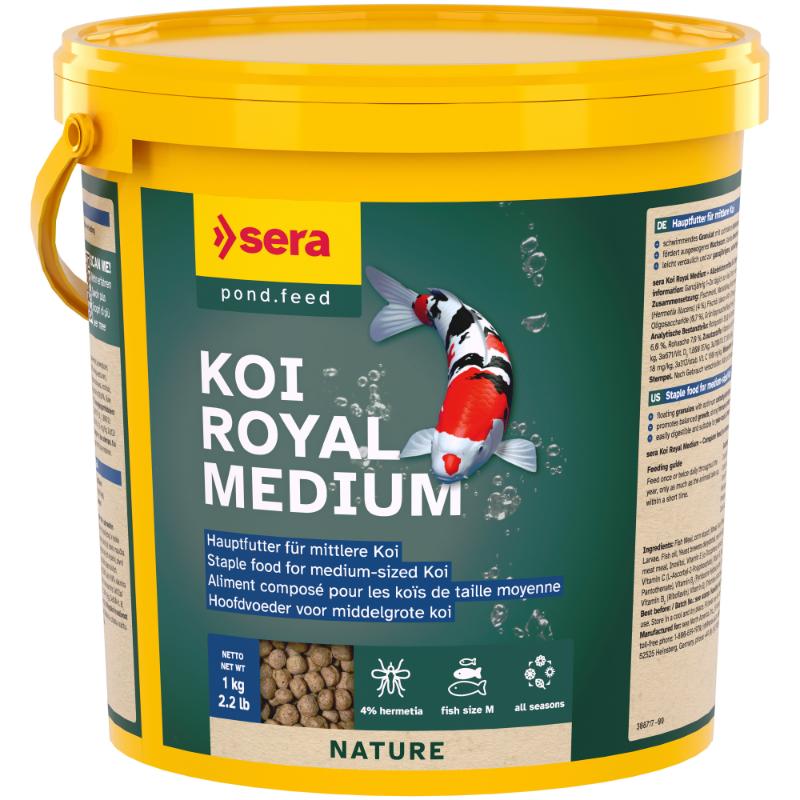 Sera KOI Royal Medium, Food For Fish 3800ml (1kg)