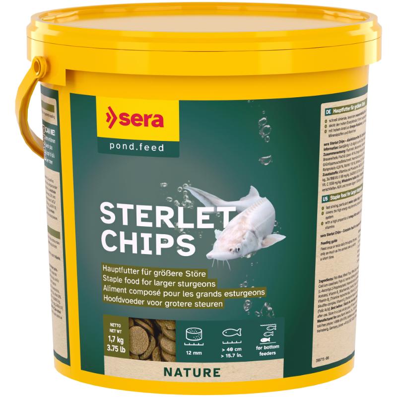 Sera Sterlet Chips Food For Sturgeons 3,800ml (1.7kg)