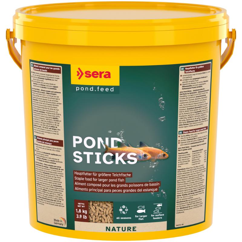 Sera Pond Sticks Complete Food for Pond Fish 10 L (1,8 kg)