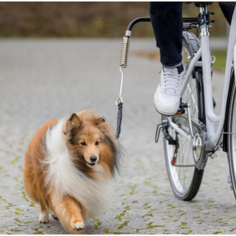 Fahrradleine - Trixie Biker-Set für S - M Hunde