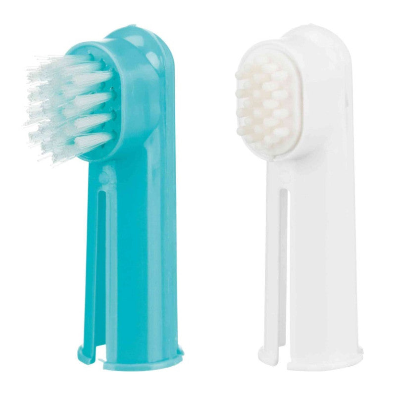Trixie Toothbrush Set, 6cm, 2 pcs for Dogs and Cats
