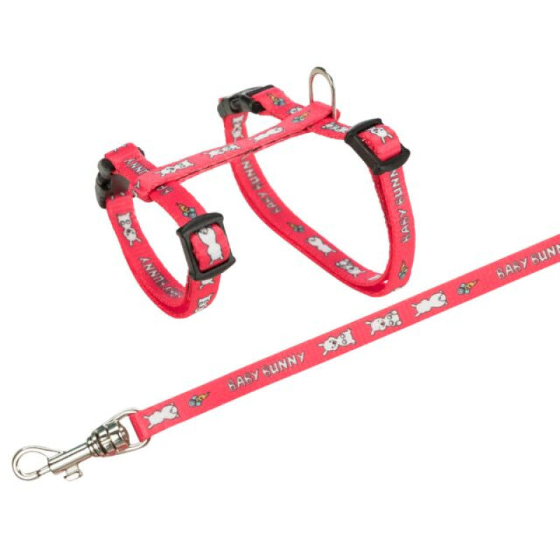 Trixie Harness with Lead for Small Rabbits, 20-33cm/8mm, 1.25 m