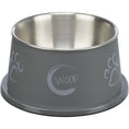 Load image into Gallery viewer, Trixie Long ear bowl, stainless steel, plastic coated, 0.9 l/ø 19 cm
