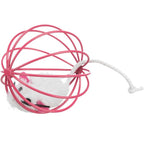 Rotaļlieta kaķiem - Trixie Assortment Plush Mice in a Wire Ball 6cm, 1gab