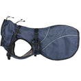 Load image into Gallery viewer, Trixie Duo coat with harness, L: 62 cm, blue
