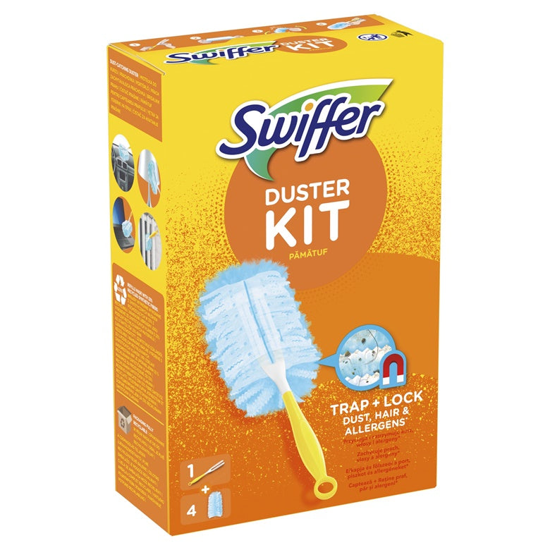 SWIFFER Duster Kit 180 TRAP + LOCK dust allergens