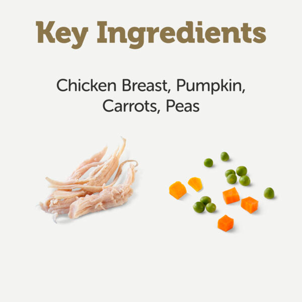 Applaws Taste Toppers with Chicken Breast, Pumpkin, Carrots and Peas in Broth, 156 g