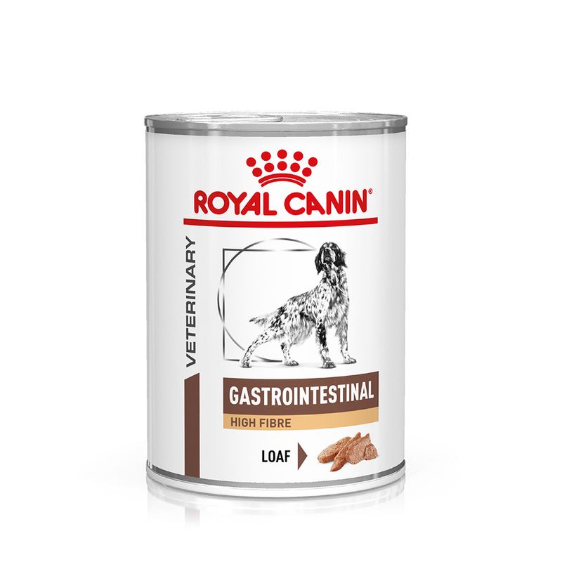 ROYAL CANIN Veterinary Diet Gastrointestinal High Fibre Wet Dog Food, 410g