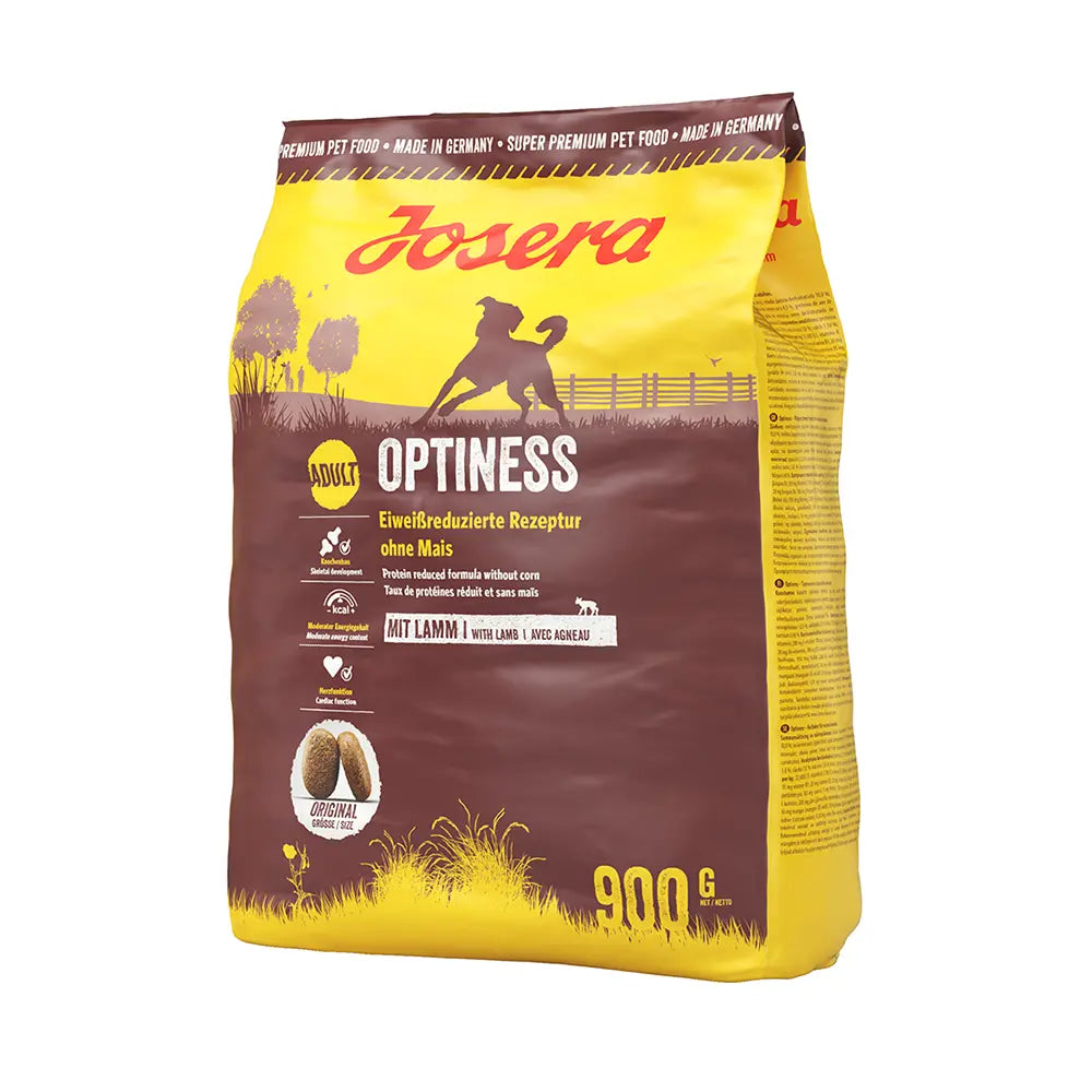 Josera SP Optiness Dry Dog Food for Moderately Active Dogs, 900g