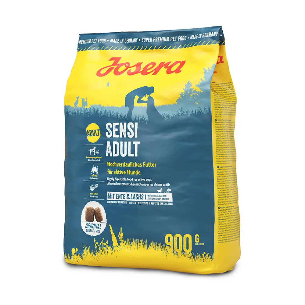Josera SP SensiAdult Dry Dog Food for Sensitive Dogs, 900g