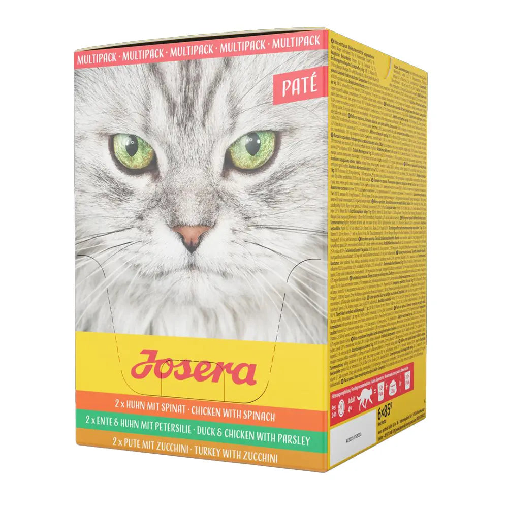 Josera Cat Multipack Pate Wet Cat Food, 6x85g
