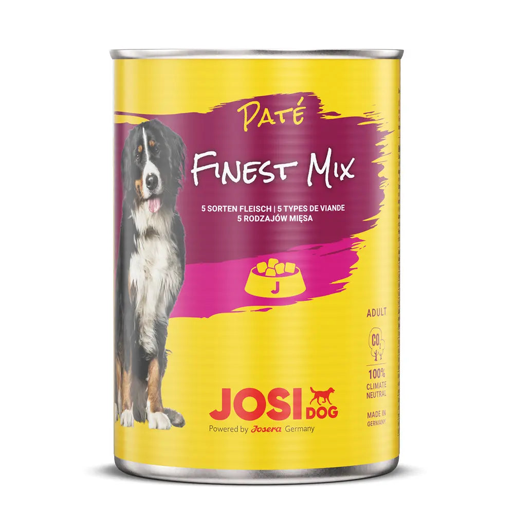 Josera JosiDog Finest Mix Mitrā barība suņiem miks, 415g