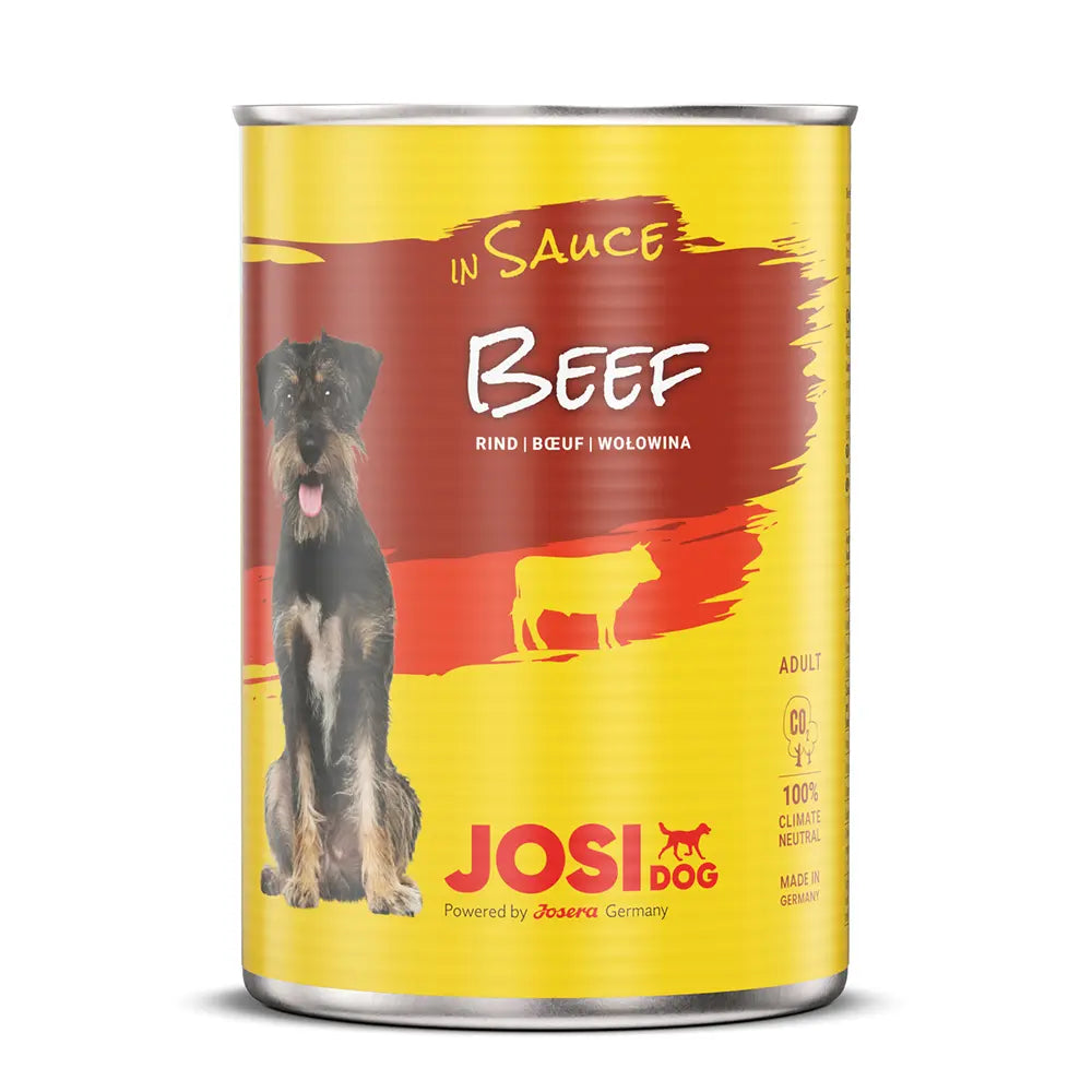 Josera JosiDog Beef In Sauce Mitrā barība suņiem ar liellopu, 415g
