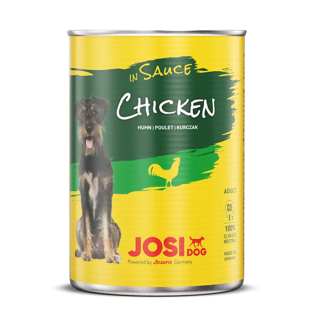 Josera JosiDog Chicken In Sauce Mitrā barība suņiem ar vistu, 415g