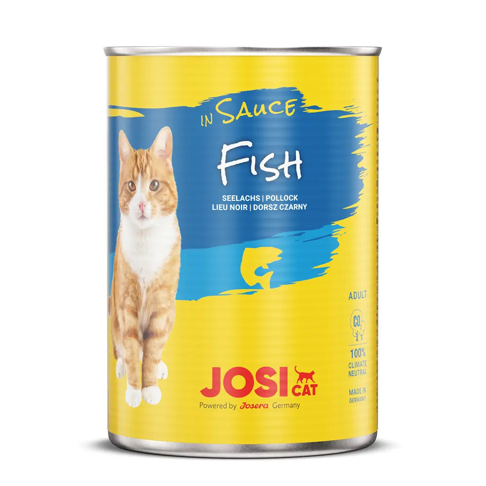 Josera JosiCat Wet Cat Food With Fish In Sauce, 415g