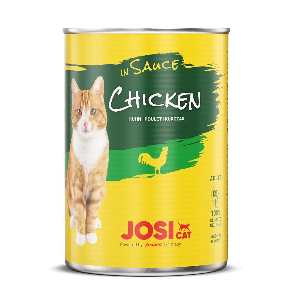 Josera JosiCat Wet Cat Food With Chicken In Sauce, 415g