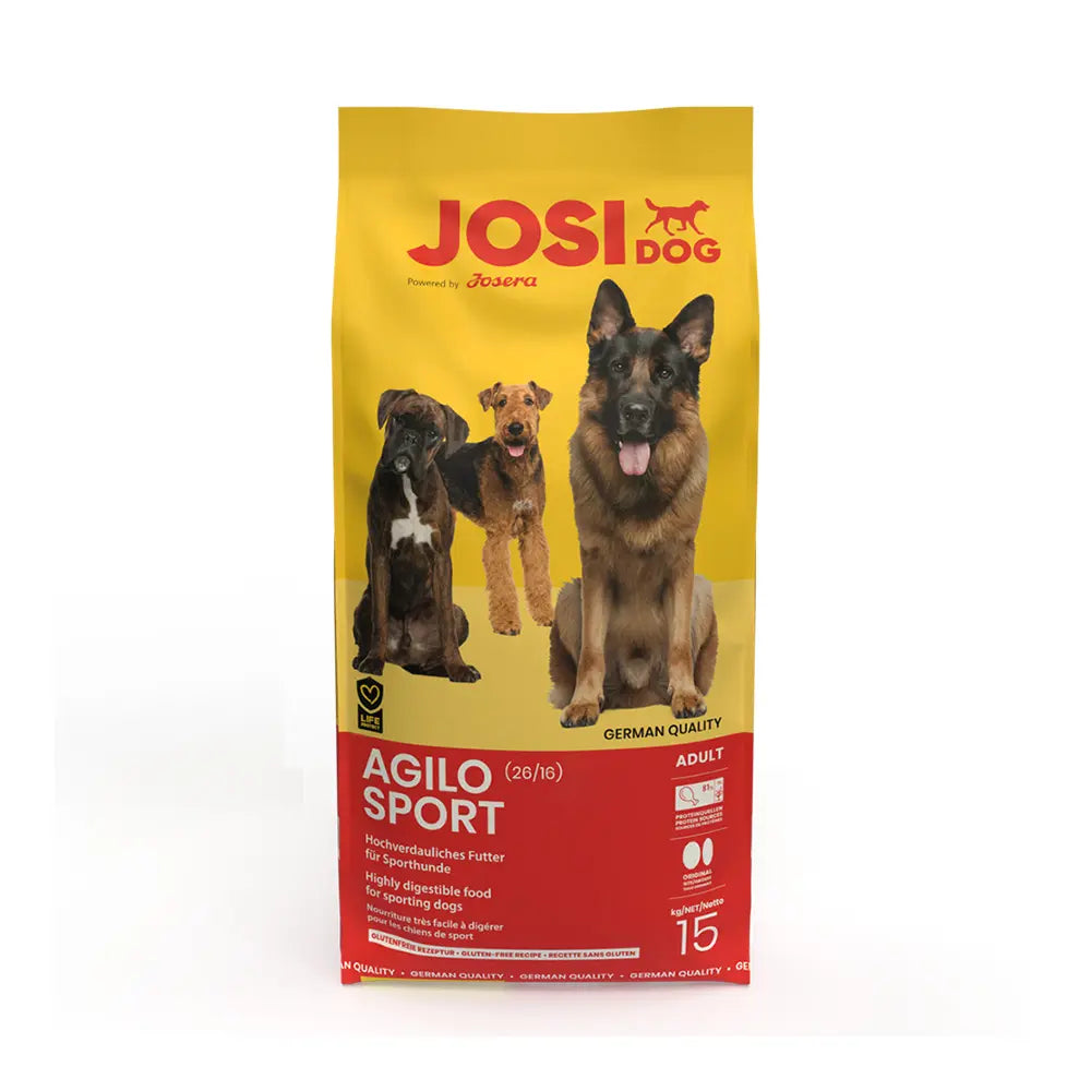Josera P JosiDog Agilo Sport Dry Dog Food, 15kg