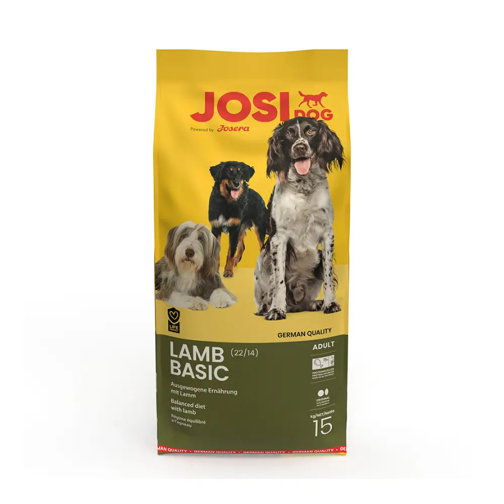 Josera P JosiDog Lamb Basic Dry Dog Food, 15kg