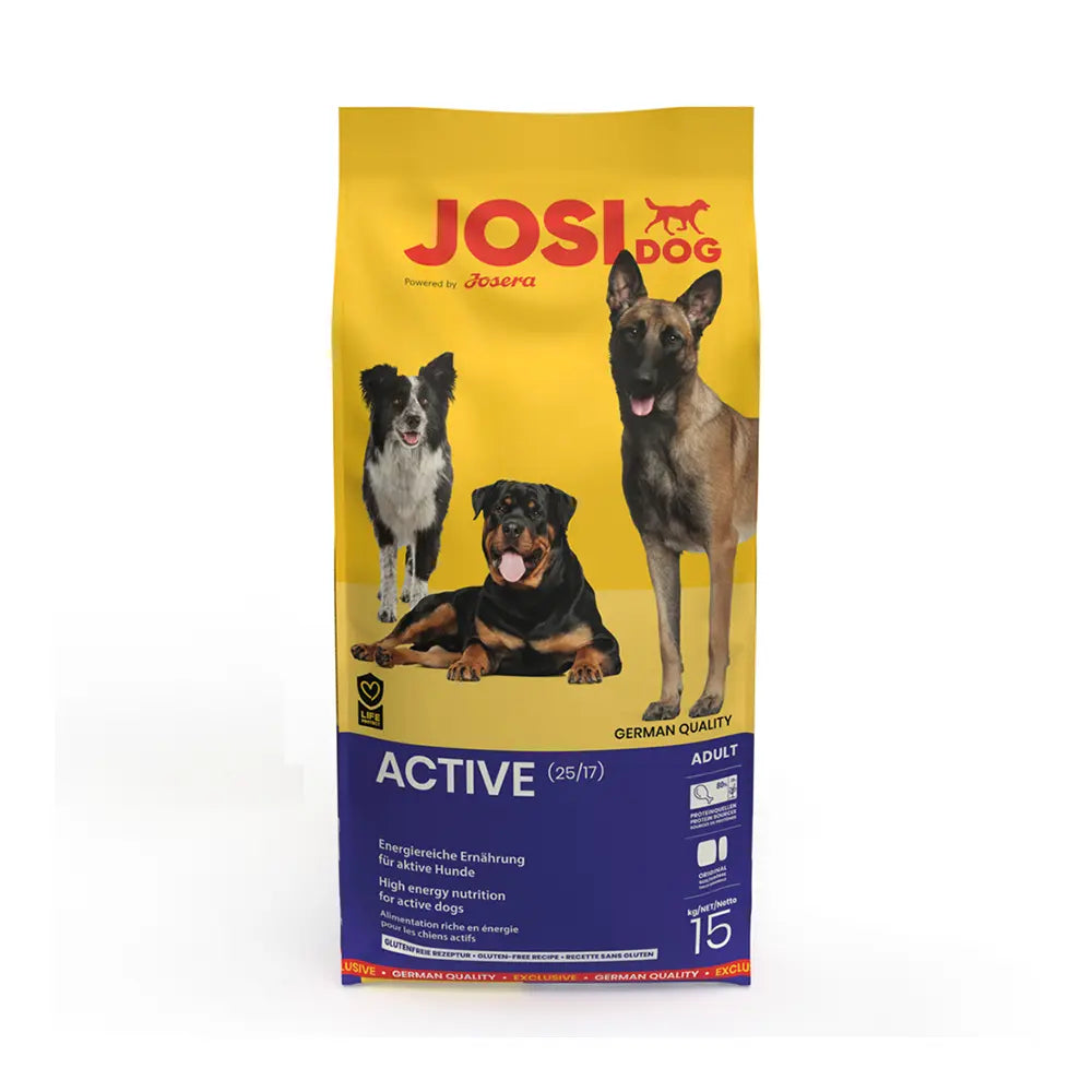 Josera P JosiDog Active Dry Dog Food, 15kg