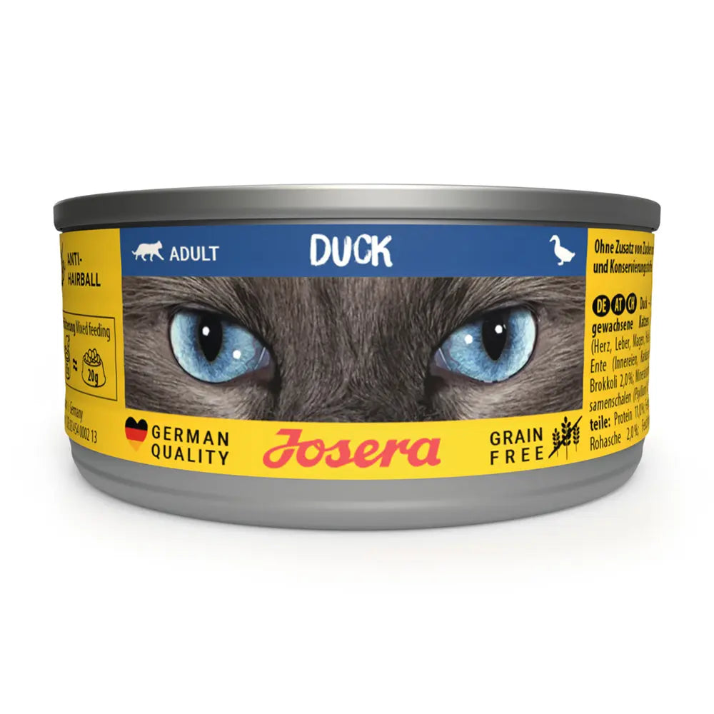 Josera Cat Wet Food With Duck in Can, 85g