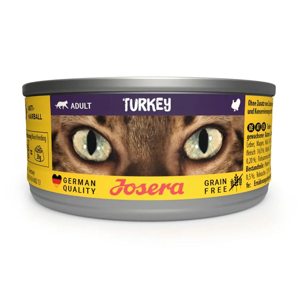 Josera Cat Wet Food With Turkey in Can, 85g
