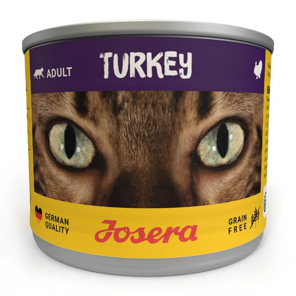Josera Cat Wet Food With Turkey in Can, 200g