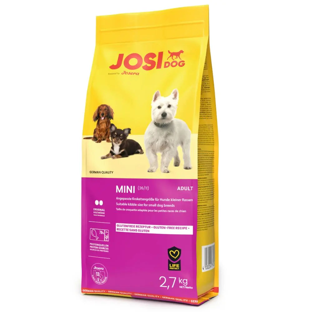Josera P JosiDog Mini Dry Dog Food, 2.7kg