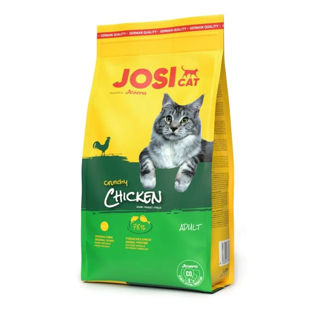 Josera P JosiCat Crunchy Chicken Dry Cat Food, 650g