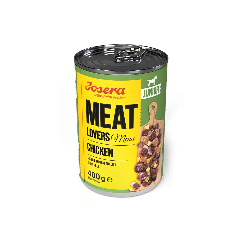 Josera Meat Lovers Junior Menu Chicken Wet Dog Food, 400g