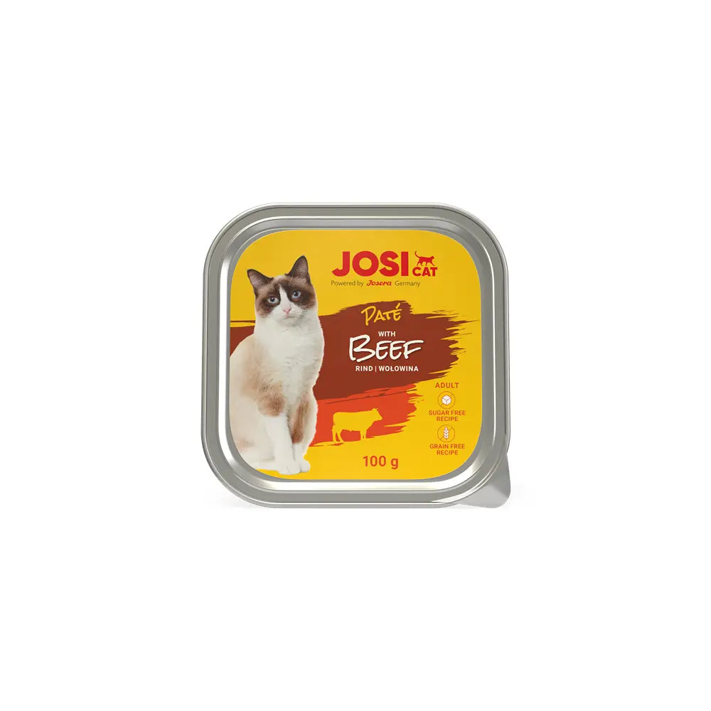 Josera JosiCat Wet Cat Food With Beef, 100g