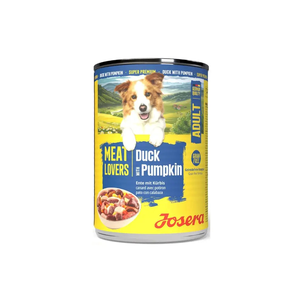 Josera Meat Lovers Menu Duck with Pumpkin Wet Dog Food, 400g