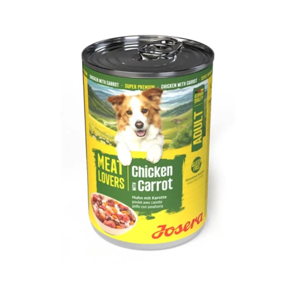 Josera Meat Lovers Menu Chicken with Carrot Wet Dog Food, 400g