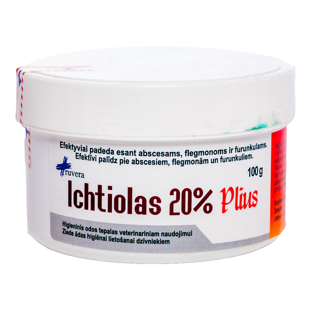 Ruvera Ichtiolas 20% Plus, 100g