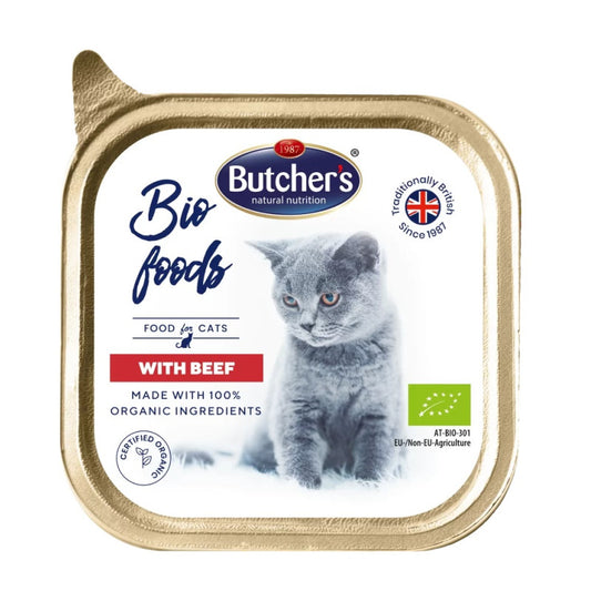 Butchers Wet Cat Food BIO with Beef, 85 g