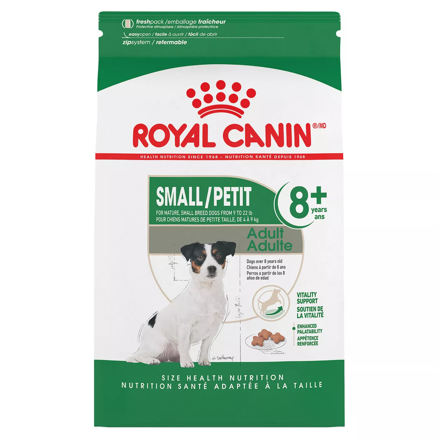 ROYAL CANIN® Mini Adult 8+ Sausā barība suņiem, 2kg