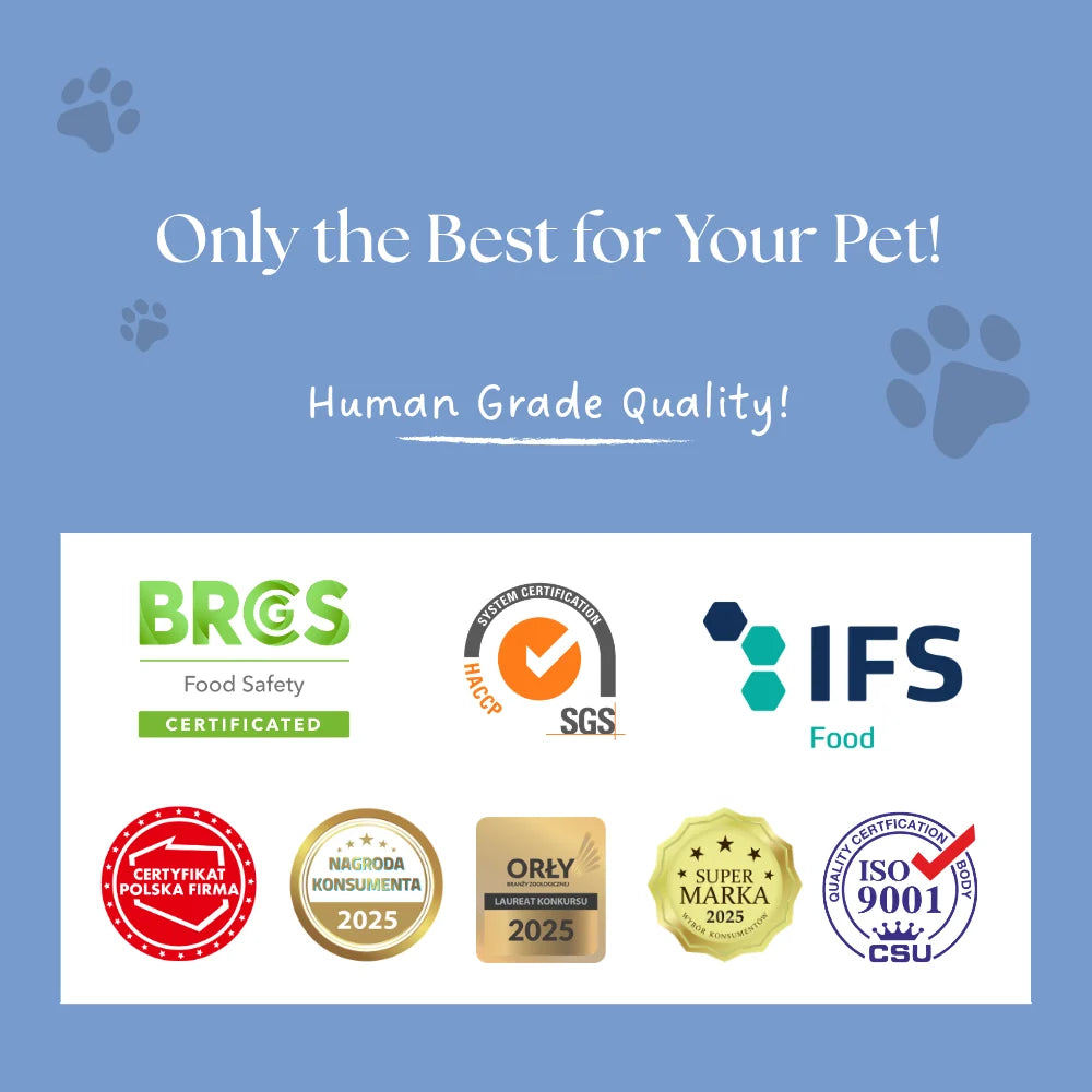 Dr Malou Freeze-Dried Cat Food with Duck & Lamb for Adult Cats, 500 g