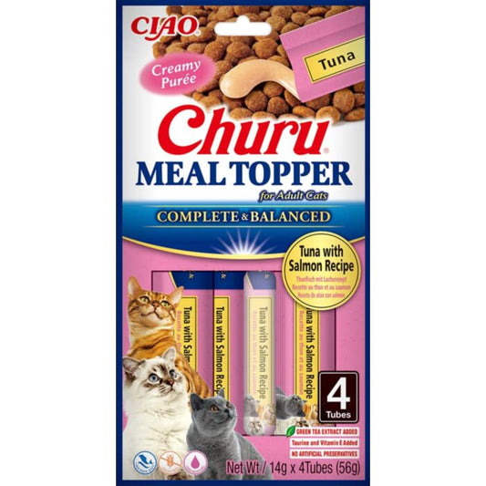 Churu topper cat treats tuna/salmon 14GX4 N12