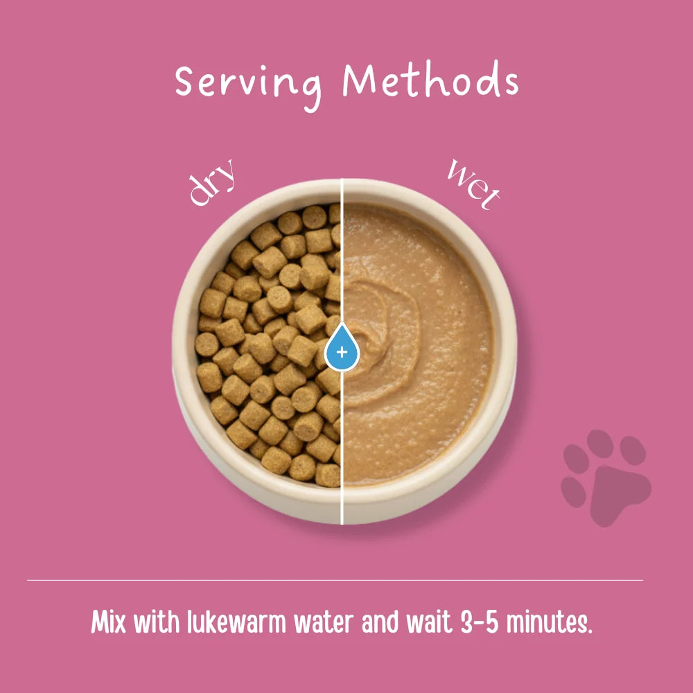 Dr Malou Freeze-Dried Cat Food with Chicken & Chicken Hearts for Adult Cats, 500 g