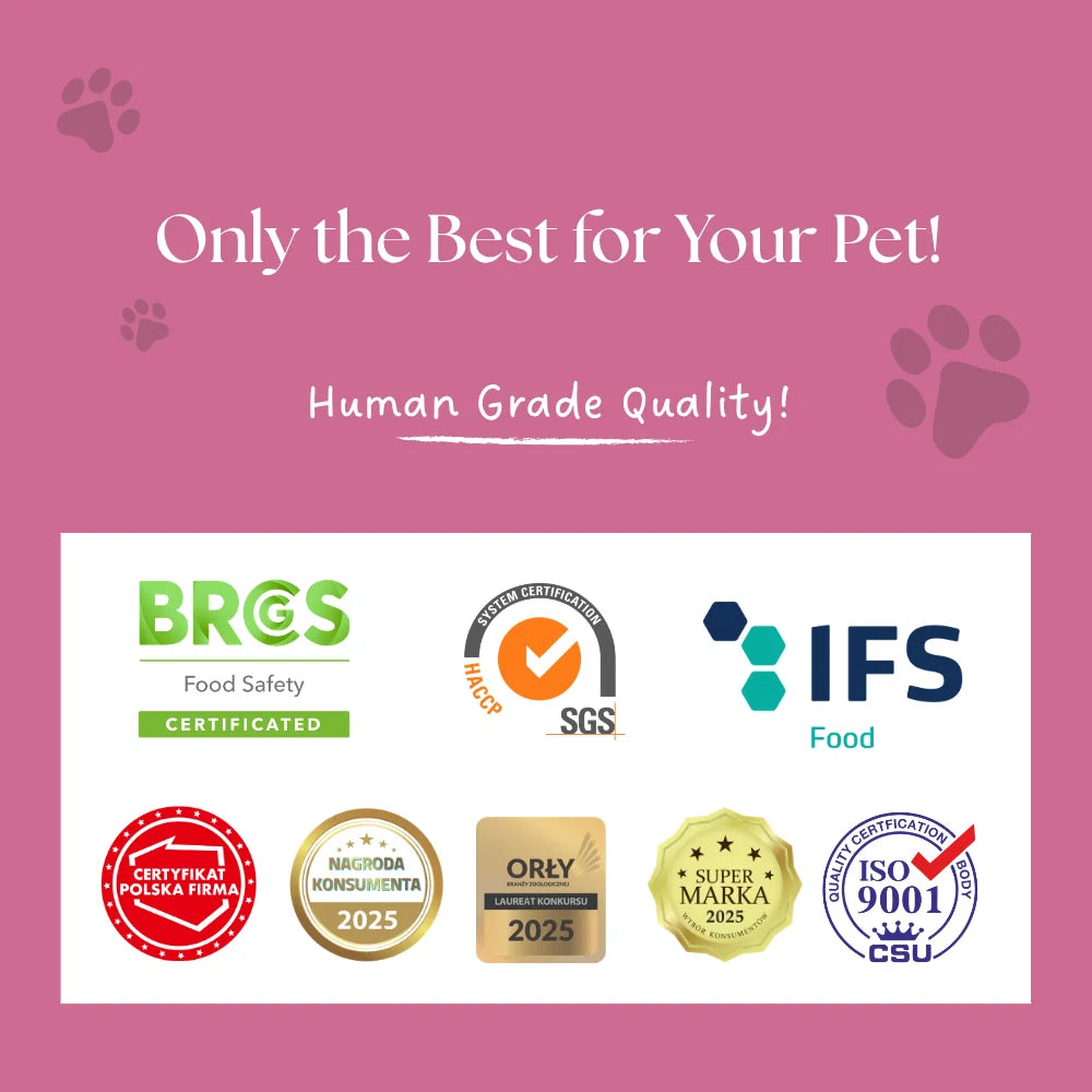 Dr Malou Freeze-Dried Cat Food with Chicken & Chicken Hearts for Adult Cats, 500 g