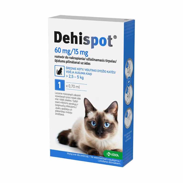 KRKA Dehinel 230 mg / 20 mg Filmtabletten für Katzen