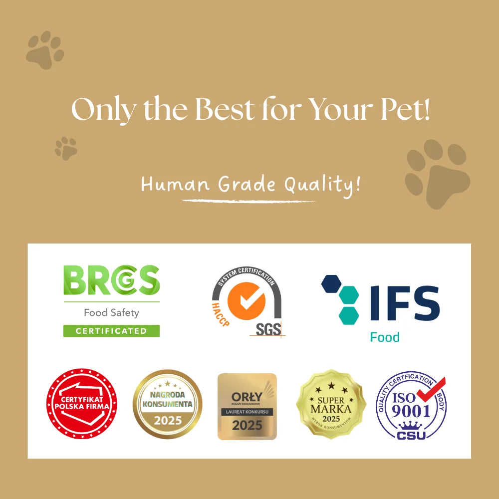 Dr Malou Freeze-Dried Kitten Food with Chicken, Goat's Milk & Egg Yolk for Kittens, 500 g