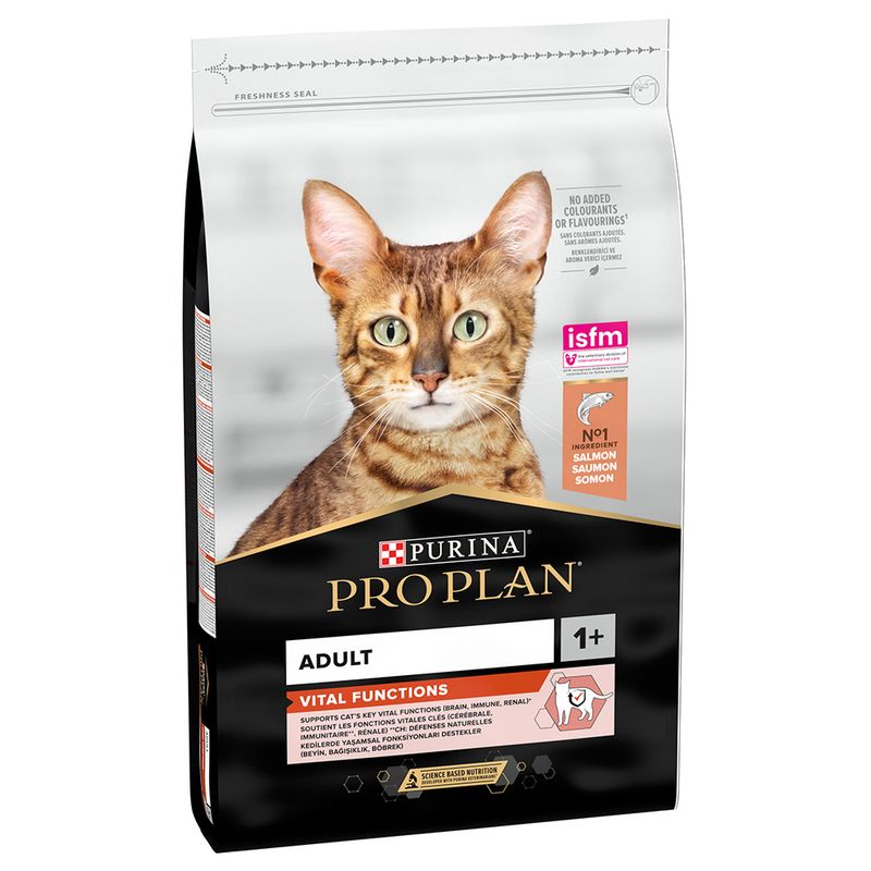 PRO PLAN® Vital Functions Salmon Dry Cat Food, 10kg